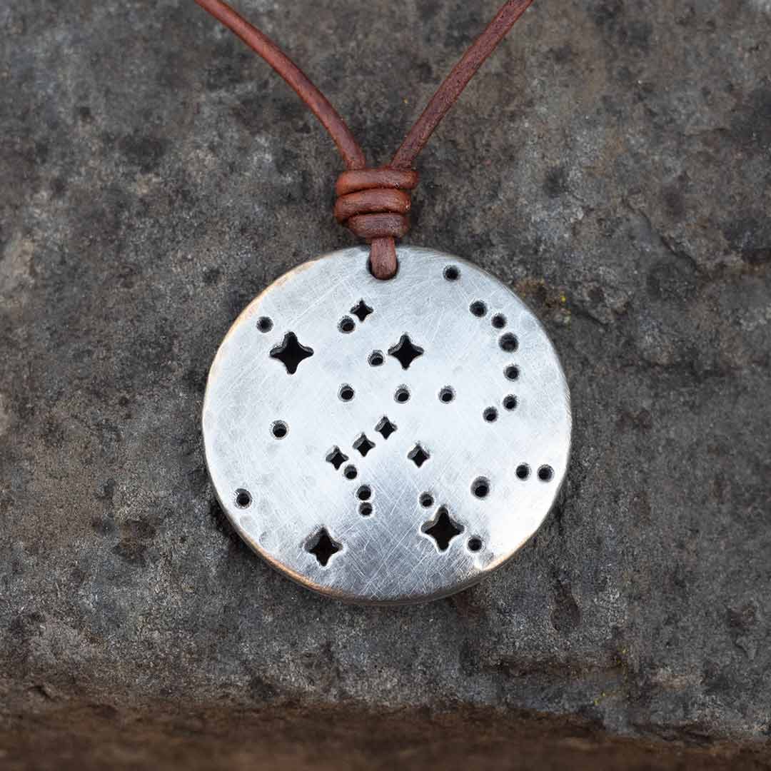 Orion Constellation Necklace - astronomy and space science jewelry. Great gift for an astronomy student or teacher.