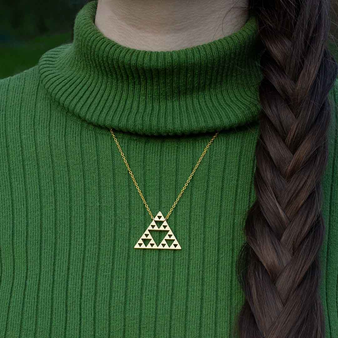 Triangular pendant hot sale