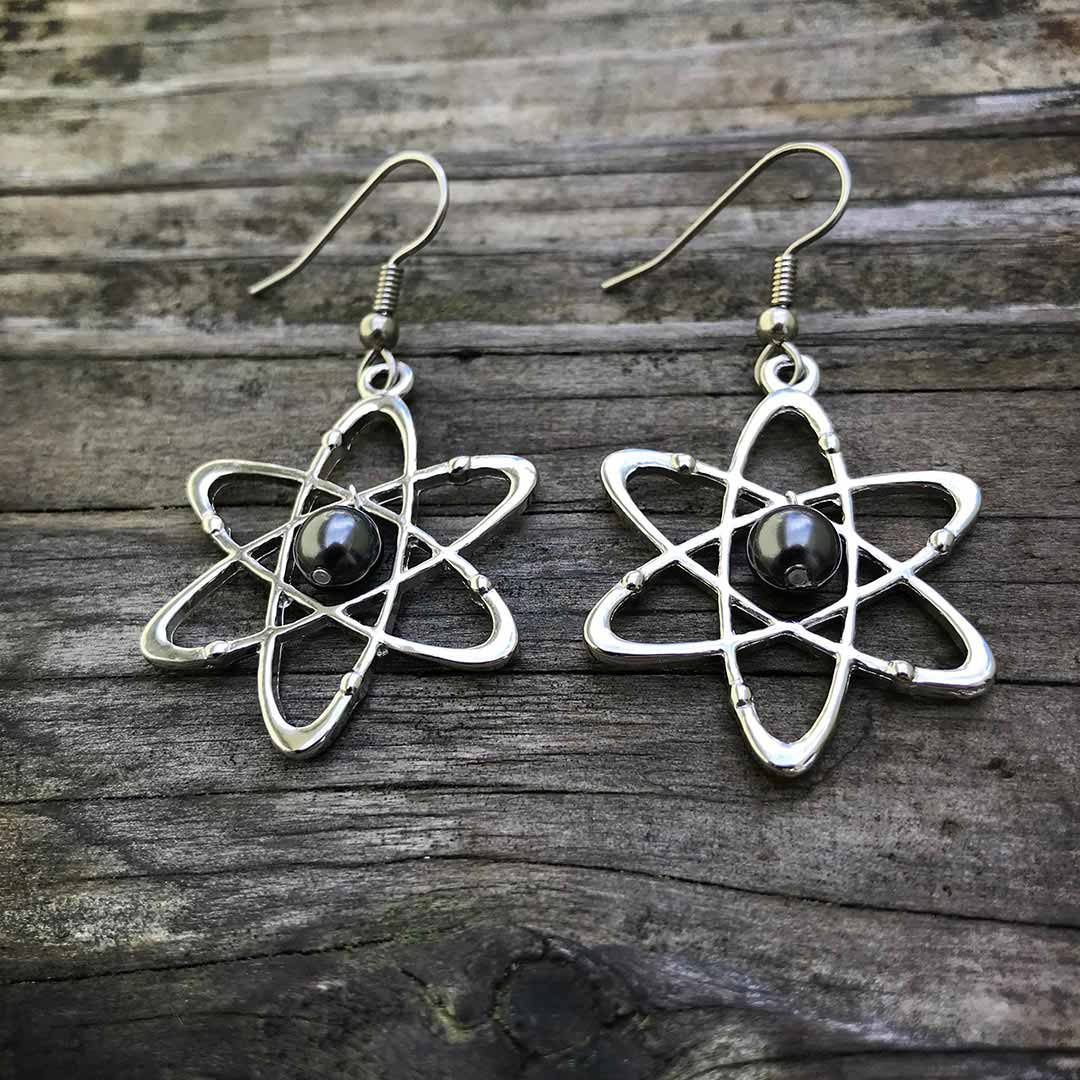 Science on sale themed earrings