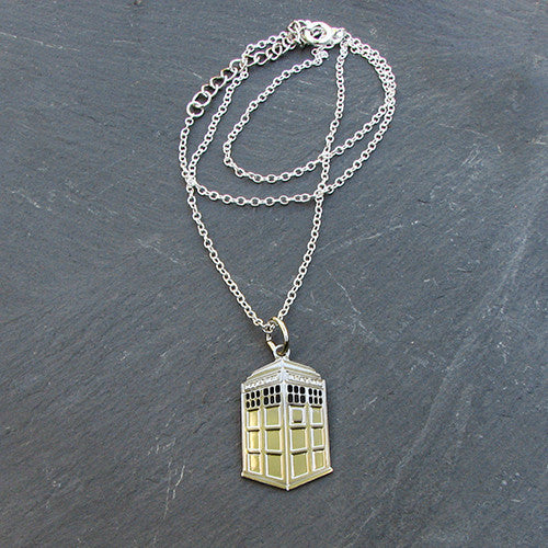 Doctor Who cheapest necklace sterling silver